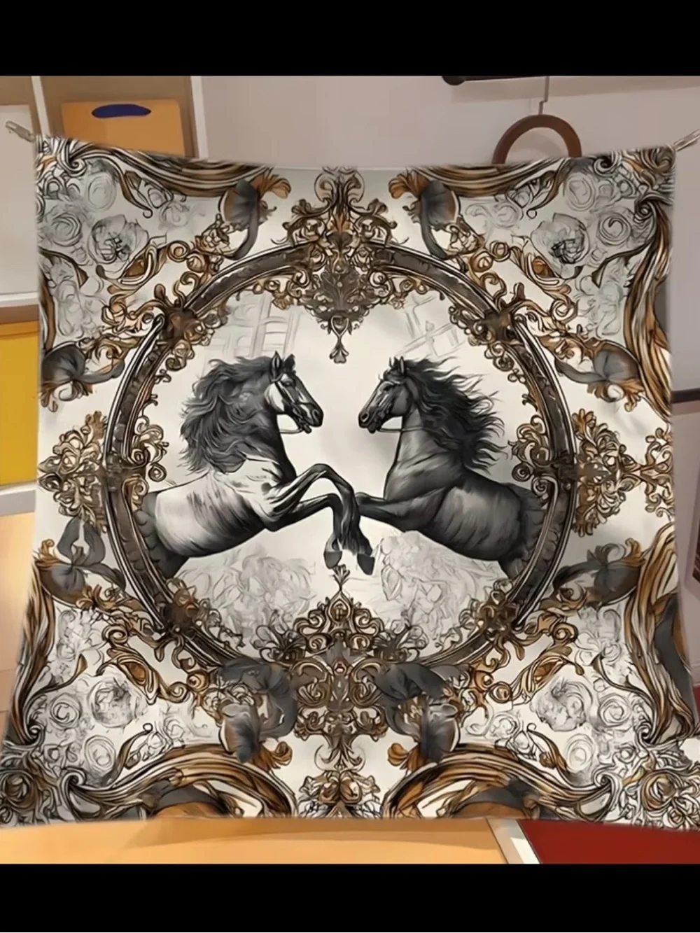 🌵Western Cowboy Bandana with Horses